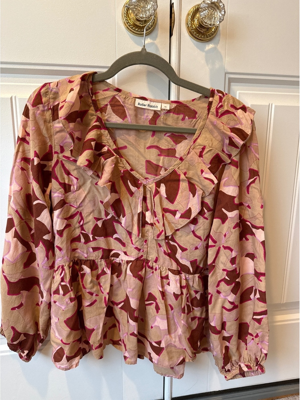 Roller Rabbit blouse XS - Picture 1 of 5
